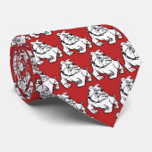 Bulldogs Mascotte cravate (Roulé)