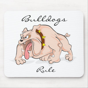 Bulldogs Rule Mousepad Muismat
