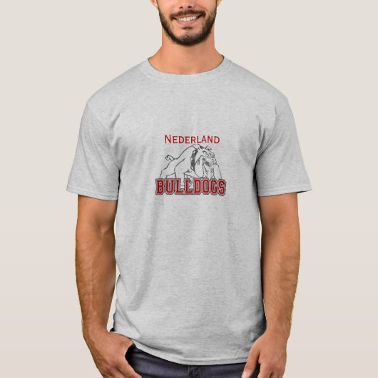 Bulldogs Tee Shirt Nederland (Voorkant)