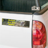 Bulldogs zijn de beste Bumpersticker (Op Truck)