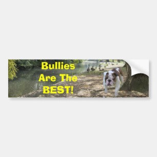 Bulldogs zijn de beste Bumpersticker