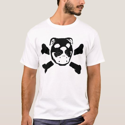 BulldogSkull_light T-shirt (Voorkant)