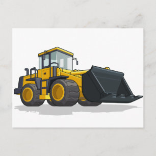 Bulldozer Briefkaart