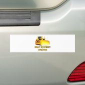 BULLDOZER BUMPERSTICKER (Op auto)