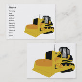 Bulldozer - Chubby Visitekaartje (Voorkant / Achterkant)