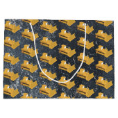 Bulldozer Construction Truck Groot Cadeauzakje (Achterkant)