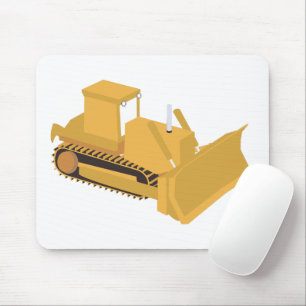 Bulldozer Construction Truck Muismat