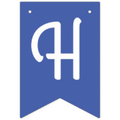 Bulldozer Cute 1st Birthday Party Construction Vlaggetjes (Tweede vlag)