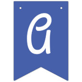 Bulldozer Cute 1st Birthday Party Construction Vlaggetjes (Derde vlag)