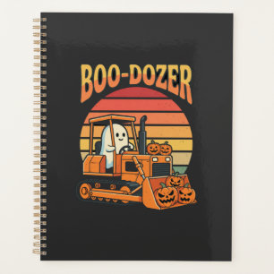 Bulldozer fantôme de Halloween Boo-Dozer Citrouill