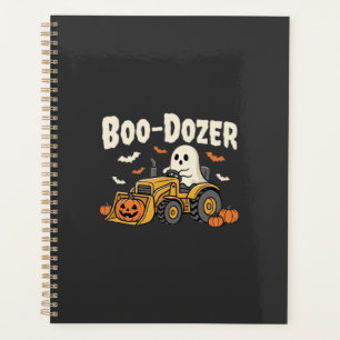 Bulldozer fantôme de Halloween Boo-Dozer Design_1