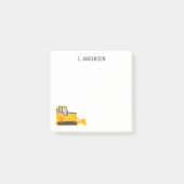 Bulldozer - Gepersonaliseerd Post-it® Notes (Voorkant)
