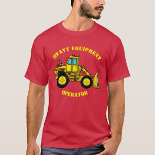 Bulldozer Mannen T-Shirt