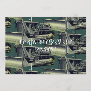 BULLDOZER OPERATIONELE ENGINEER RETIRETIREMENT KAART