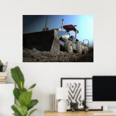 Bulldozer Poster (Thuiskantoor)