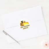 BULLDOZER RONDE STICKER (Envelop)