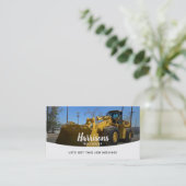 BullDozer Slogans Carte de visite (Debout devant)