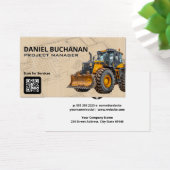 Bulldozer | Zware Bouwmachines | Bouwsector Visitekaartje (Bureau)