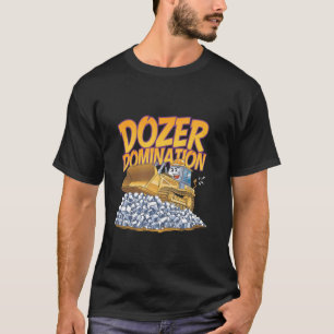Bulldozeroperator Bouwer Grondverzetter T-shirt