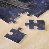 Bulldozur-vaartuig Puzzle Legpuzzel (Zijkant)