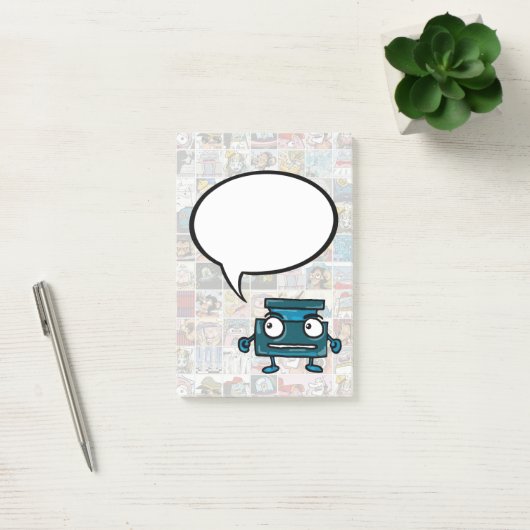 Bulle de bande dessinée Mon message Post-it Notes (Bureau)