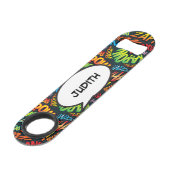 Bulle de Texte Personnalisée Amusante Bande Dessin (Devant angulaire)