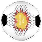 Bulle de texte personnalisée de l'explosion du liv (Tourné)