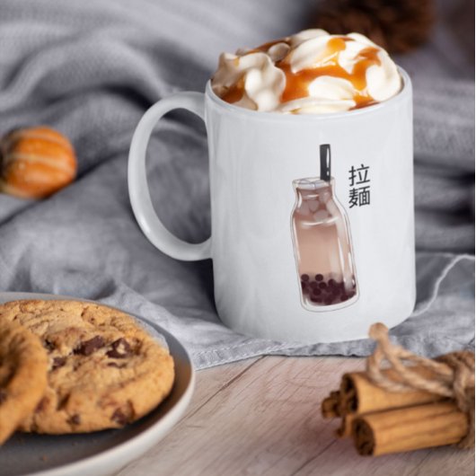 bulle de thé boba thé café Mug