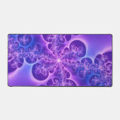 Bulle fractale violette électrique néon (Recto)