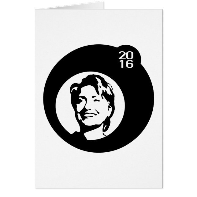 bulle noire de hillary clinton (Devant)