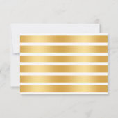 Bulles & Brews Douche Mariage plat Carte de remerc (Dos)