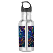 Bulles brisées Bouteille d'eau en acier inoxydable (Dos)