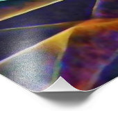 Bulles brisées Impression photo (Coin)