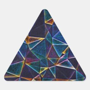 Bulles brisées Sticker Classic Round