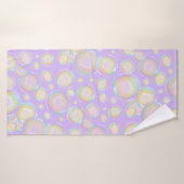 Bulles - Candy Purple  (Serviette de bain)