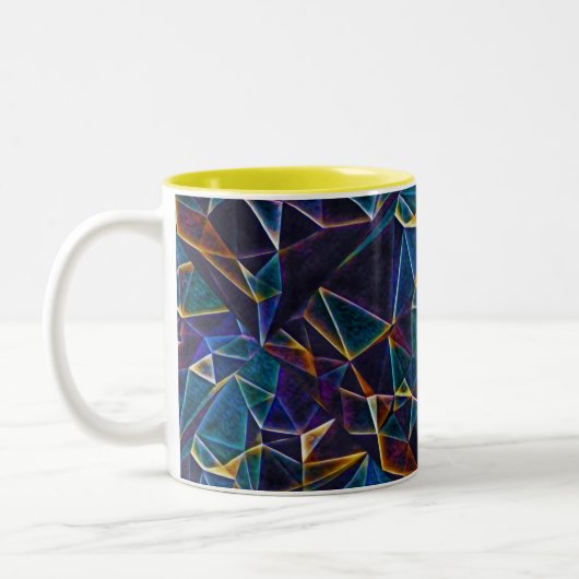 Bulles cassées Café Mug (Gauche)