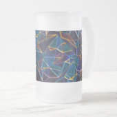 Bulles cassées Café Mug (Devant droit)