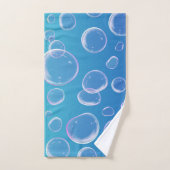 Bulles colorées tridimensionnelles (Serviette à main)