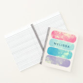 Bulles d'aquarelle ⎢ Carnet Monogram (Intérieur)