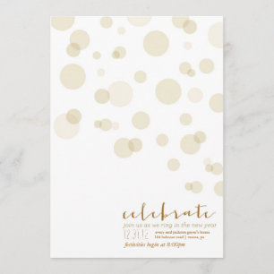 Bulles de Champagne - invitation de partie d'Ève