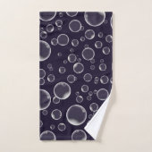 Bulles de flottement réglées de serviette de salle (Serviette à main)