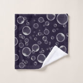 Bulles de flottement réglées de serviette de salle (Gant de toilette)