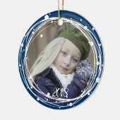 Bulles de neige Ornement de la couronne de Noël (Gauche)