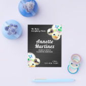 Bulles de nettoyage prospectus professionnel (Simple)