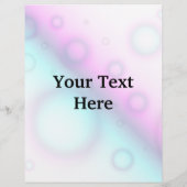 Bulles de prospectus Arrière - plan Abstrait (Dos)