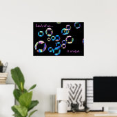 bulles de savon par affiche de tdgallery (Bureau à domicile)
