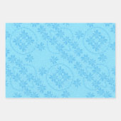 Bulles florales Polka Dot 5 feuilles plats en papi (Devant 2)