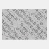 Bulles florales Polka Dot 6 Feuilles plats en papi (Devant 2)