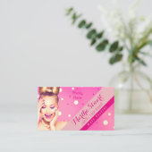 Bulles Perky - Carte de visite (Debout devant)