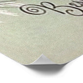 Bulles rétro vintage Christma poster de vacances (Coin)